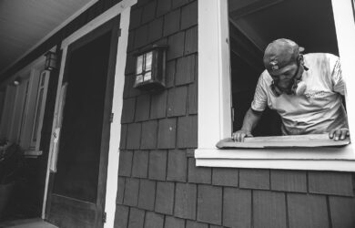 front door refinishing service